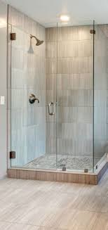 Showers Corner Walk In Shower Ideas For Simple Small Bathroom With Natural Stone Shower Pan Bathroom Remodel Shower Remodel Shower Stall Bathroom Shower Stalls