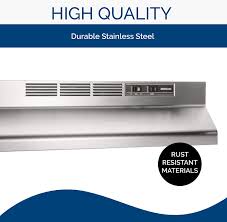 Check spelling or type a new query. Buy Broan Nutone 413004 Non Ducted Ductless Range Hood With Lights Exhaust Fan For Under Cabinet 30 Inch Stainless Steel Online In Vietnam B0002ytm0i