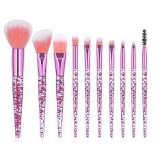 We did not find results for: Amazon Com Kingtree Makeup Brush Set 10 Pcs Stylish Glitter Handle Makeup Brushes Professional Face Powder Foundation Blending Blush Eye Shadow Eyeliner Lip Cosmetic Brush Beauty