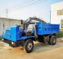 Farm Using Truck Mounted Excavator Multi-functional Truck Crane with Digger Bucket