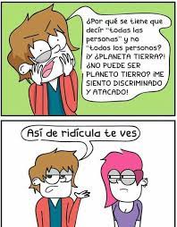 Haz tu propio meme de: 14 Ideas De Lenguaje Inclusivo Lenguaje Memes Feministas Sociolinguistica