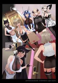 Rule 34 - 5girls Animal Ears Asian Asian Female Azur Lane Bad Pixiv Id  Bleached Bleached Clothing Blonde Female Blonde Hair Chinetsu15 Commission  Heart Tattoo Qoh Queen Of Hearts Tattoo Vibrator White
