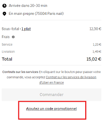 Code Promo Uber Eats Reduction De Jusqu A 1 50 En Cashback