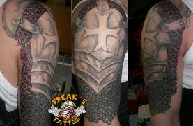 Half Sleeve Armor Of God Tattoo Armour Tattoo Armor Of God Tattoo Shoulder Armor Tattoo