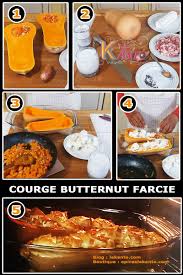 Voici Un Delicieux Repas Complet Fait De Courge Butternut Farcie Aux Lardons Au Fromage Et Aux Epices De Madagascar Butternut Farcie Courge Cuisiner Butternut