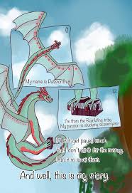 If you haven't read wins of fire yet, read it! Adventures Of A Scavenger Oologist Vol 1 Part 1 Wings Of Fire Amino