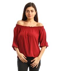 Bluz Uzun Kol Bordo Bluz Kadin Stil