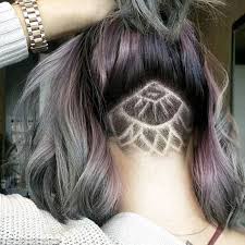 The Cat Themed Hidden Hair Tattoo Taking Instagram By Storm Hair Tattoos Long Hair Styles Hair Styles