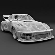 Porsche 935 3d Model Porsche 935 Porsche 3d Model