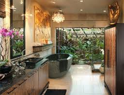 Browse tropical bathroom designs and decorating ideas. 25 Inviting Tropical Bathroom Design Ideas Home Design Lover