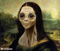 Alien Mona Lisa