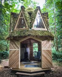 1 229 Likes 18 Comments Jacob Witzling Jacobwitzling On Instagram Then I Made This One It Has An Octagonal Floor And Cabin Design Cabin French Doors