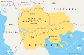 The use of the country name macedonia was disputed between greece and macedonia (now north macedonia) between 1991 and 2019. Macedonia Illustrazioni Vettoriali E Clipart Stock 11 349 Illustrazioni Stock
