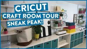 Just select an image and drag and drop it on the virtual cutting mat. Cricut Craft Room Tour Sneak Peak Youtube