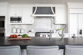 Exquisite Kitchen Features White Shaker Cabinets Paired With Carrera Marble Counterto Kitchen Tiles Design Kitchen Design Modern White White Kitchen Remodeling