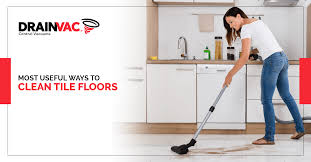 Then, add 1 cup of distilled white vinegar and stir it to make sure it's incorporated. Most Useful Ways To Clean Tile Floors Drainvac India