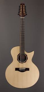 Latest member in the acoustic family: 12-string Jumbo by Leo Buendia