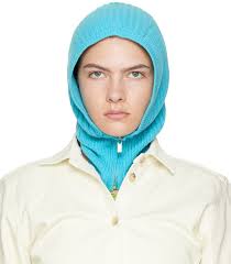 OPEN YY Beige Zip Balaclava OPEN YY