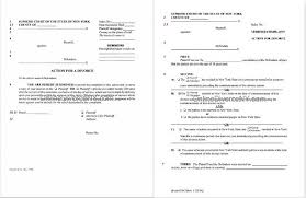 new york uncontested divorce forms printable divorce papers free pdf