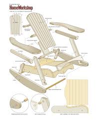 Make A Muskoka Rocking Chair From Composite Wood Rocking Chair Plans Rocking Chair Woodworking Plans Chair Woodworking Plans