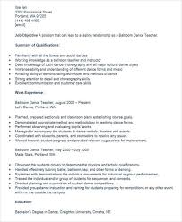 The reception template word file is great for individual and business receipts. Free 42 Teacher Resume Templates In Pdf Ms Word