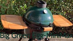 Or you could just use it at home, on your table. Big Green Egg Minimax Unboxing Aufbau Vorstellung Youtube