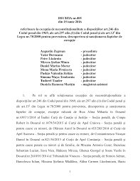 (1) din legea 78/2000 pentru prevenirea, descoperirea si sanctionarea faptelor de. Https Www Juridice Ro Wp Content Uploads 2016 06 Decizia 405 Pdf