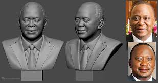 From wikimedia commons, the free media repository. Artstation Uhuru Kenyatta Portrait Bust Nikolay Vorobyov