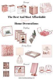 The Best Affordable Rosegold Home Decorations You Need 2020 Room Decor Bedroom Rose Gold Rose Gold Room Decor Rose Gold Rooms