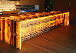 backlit onyx kitchen dedalo stone