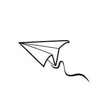 Paper Airplane Paper Plane Tattoo Paper Airplane Drawing Airplane Tattoos
