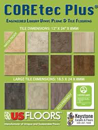 Coretec Plus Tile High End Look Of Natural Stone With Durability Of Vinyl And The Comfort Of Cork Coretec Plus Tiles Coretec Plus Flooring Coretec Large Tile