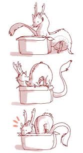If I Fits I Sits Dragon Art Cute Dragons Mythical Creatures Art