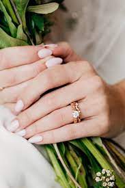 Many People Wear The Engagement Ring And Wedding Ring Together But You Certainly Do Glittery Engagement Rings Wedding Ring Designs Kirk Kara Engagement Rings