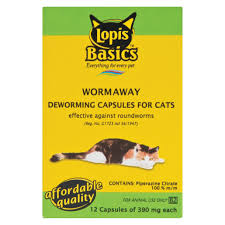 Dewormer are those medicines which are given to cats to kill worms as per scheduled maintained by veterinarians. Lopis Basics Worm Away Deworming Capsules For Cats 12 Pack Pet Pharmaceuticals Pet Health Hygiene Pets Checkers Za