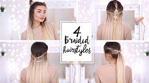 4 Easy Heatless Braided Hairstyles Braided Hairstyles Easy Cool Braid Hairstyles Hair Styles