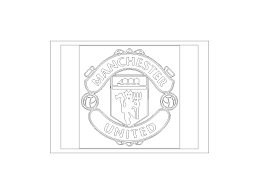Manchester united logo, manchester united fc, drawing, football, manchester city fc, black and white , decal, symbol, manchester united fc josé mourinho premier league manchester united f.c. Dxf From Jpg Manchester United Logo 3d Cad Model Library Grabcad