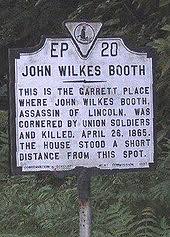 Maybe you would like to learn more about one of these? John Wilkes Booth Wikipedia