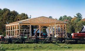 Do It Yourself Pole Barn Building Diy Mother Earth News Barn Construction Pole Barn Construction Pole Barn Plans