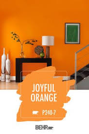 Various shades of orange fused with neutral colors will create a this green and orange color scheme is accomplished through picking bright bedding, lighting and decor, which makes it easy to upgrade without painting. 40 Orange Rooms Ideas Orange Rooms Paint Color Selection Behr Paint Colors