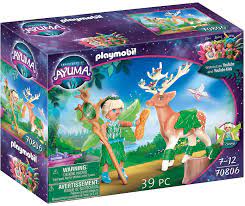 Amazon.com: Playmobil Adventures of Ayuma Forest Fairy with Soul Animal :  Toys & Games