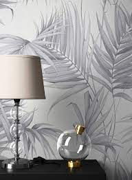 Als moderne vliestapeten lassen sie sich schnell und einfach tapezieren und sorgen sie im handumdrehen für eine stimmige atmosphäre. Newroom Vliestapete Blumentapete Grau Palmen Wallpaper Floral Blumen Tapete Dschungel Pflanzen Wohnzimmer Schlafzimmer Buro Flur Online Kaufen Otto