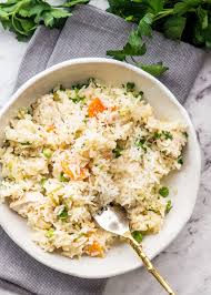 Add seasoned water mixture to the pot, cover, and simmer for 20 minutes until all water has evaporated. Chicken Rice Pilaf Jo Cooks