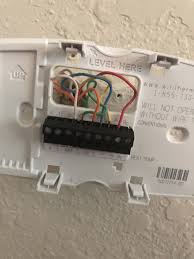 Verify that you have the correct thermostat wire the thermostat electric baseboard: Carrier Furnace 6 Wire To Honeywell Thermostat No Cooling Home Improvement Stack Exchange