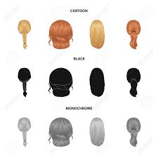 Select from premium cartoon hairstyles of the highest quality. Light Braid Fish Tail And Other Types Of Hairstyles Back Hairstyle
