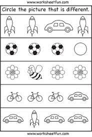 Same Or Different Worksheets For Toddler Free Preschool Worksheets Printable Preschool Worksheets Preschool Worksheets