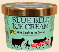 Blue Bell Mint Cookies N Cream Ice Cream What Was My New Year S Resolution Cookies N Cream Cookies Mint Cookies Blue Bell Ice Cream