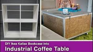 In fact, one of our favorite coffee table styling ideas, when you want something out of the box, is using a cluster of side tables as a coffee table alternative.this allows you to easily move them when you are entertaining in order to give your guests an easy place to set their drinks. Ikea Hack Diy Coffee Table With Storage Youtube
