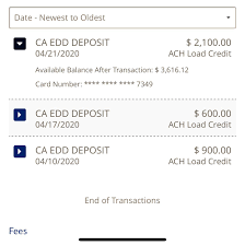 California I Received A Random 2100 Deposit In My Ca Edd Account Today Is This A Mistake It S Not Listed In My Payment History In My Edd Account There S Also An