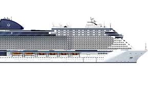 The same number of decks but new spaces and more powerful engines. First Seaside Evo Class Ship Named Msc Seashore